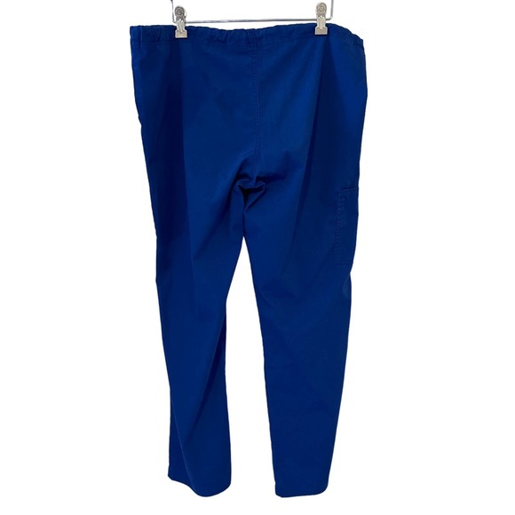 Scrubstar Electric Blue Drawstring Scrub Bottoms Size Small Pre-owned - Picture 3 of 10